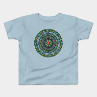 Salish Sea Mandala Kids T-Shirt